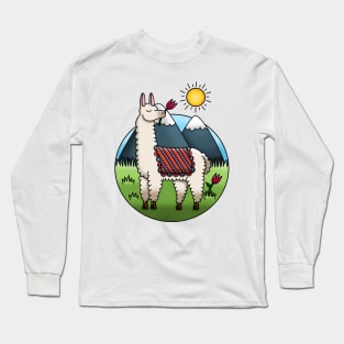 Llama Long Sleeve T-Shirt